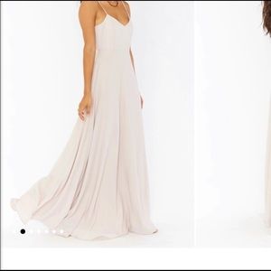 NEW Show Me Your MuMu Maxi Dress Faith Maxi Bridesmaid M $245 retail NEW wTags